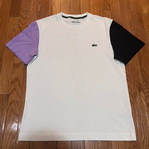 LACOSTE color-blocked t-shirt